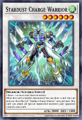 Guerreiro Algoz da Poeira Estelar — Legendary Arc-V Decks ENS27