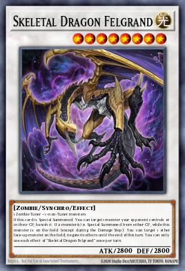 Dragão Esquelético Felgrand — Dimension Force EN040