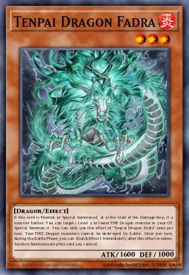 Tenpai Dragon Fadra — 2025 Mega-Pack Tin EN183