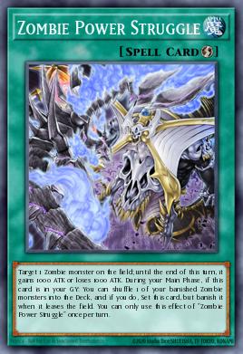 Luta pelo Poder Zumbi — Structure Deck: Zombie Horde EN024