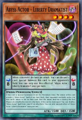 Abyss Actor - Liberty Dramatist — Photon Hypernova EN016