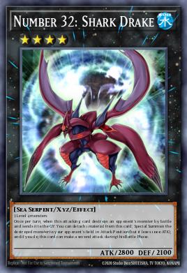 Número 32: Dragonete Tubarão — Premium Gold EN044