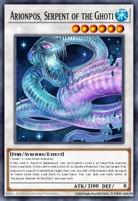 Arionpos, Serpent of the Ghoti — Darkwing Blast EN088