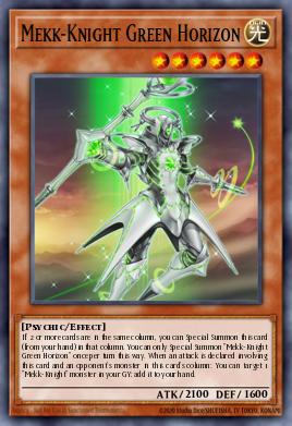 Mekk-Cavaleiro do Horizonte Verde — 2018 Mega-Tin Mega Pack EN178