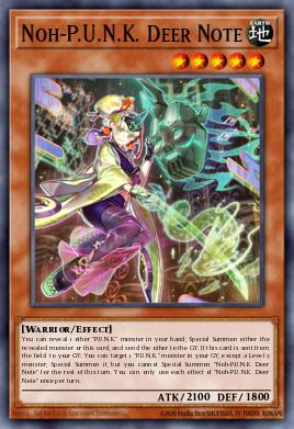 Nota Cervo Noh-P.U.N.K. — Dimension Force EN022