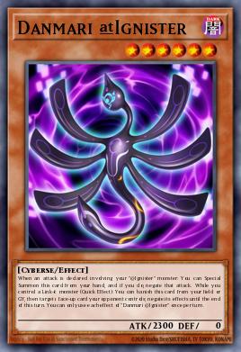 Danmari @Ignister — Lightning Overdrive Premiere! promotional card EN011