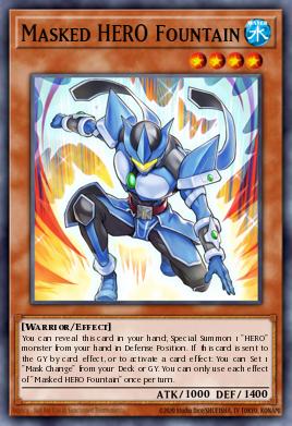 Masked HERO Fountain — Battles of Legend: Glorious Gallery EN029