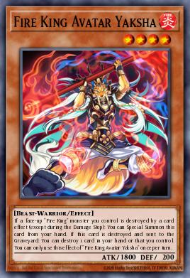 Avatar do Rei de Fogo Yaksha — 2014 Mega-Tin Mega Pack EN121