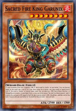 Sacred Fire King Garunix — Rarity Collection 5 EN031