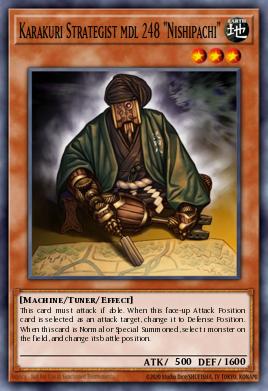 Karakuri Strategist mdl 248 "Nishipachi" — Starstrike Blast Sneak Peek Participation Card EN021