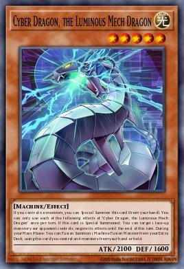 Cyber Dragon, the Luminous Mech Dragon — Magnificent Maestros EN005