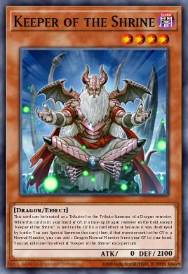 Defensor do Santuário — Rise of the True Dragons Structure Deck EN018