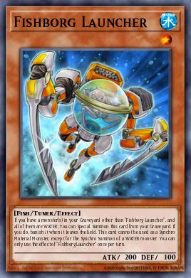 Lançador Peixeborgue — Structure Deck: Freezing Chains EN024