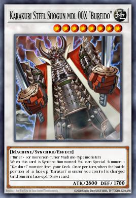 Karakuri Shogun de Aço mdl 00X "Bureido" — Gold Series: Haunted Mine EN035