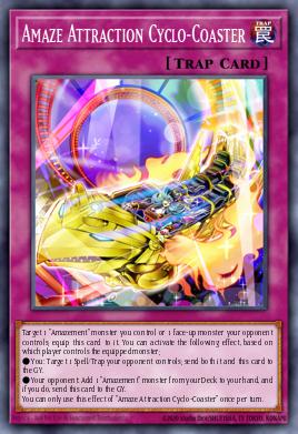 Divertida Atração Montanha Ciclone — Lightning Overdrive Premiere! promotional card EN071