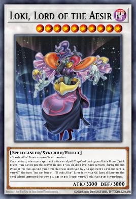 Loki, Senhor dos Aesir — Legendary Collection 5D's Mega Pack EN190