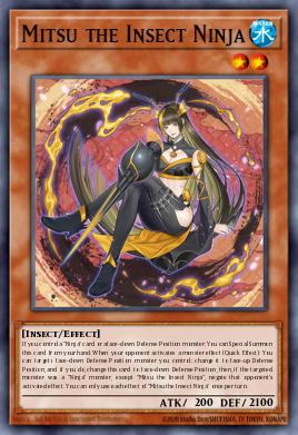 Mitsu the Insect Ninja — Darkwing Blast EN016