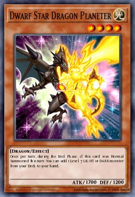 Dragão da Estrela Anã Planeter — 2017 Mega-Tin Mega Pack EN051