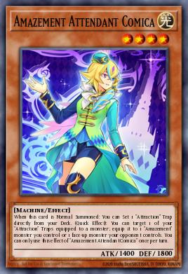 Cômica, a Assistente da Diversão — Lightning Overdrive Premiere! promotional card EN008