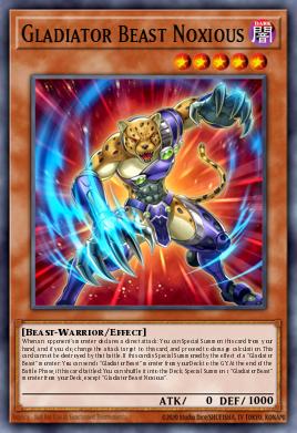 Besta Gladiadora Noxious — Battles of Legend: Light's Revenge EN021
