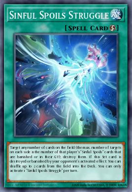 Sinful Spoils Struggle — 2025 Mega-Pack Tin EN358