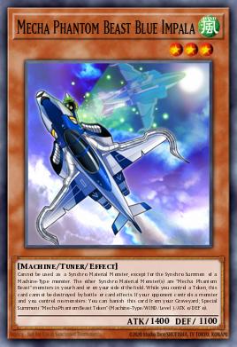 Besta Fantasma Mecha Opala Azul — Maximum Gold EN064