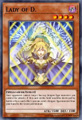 Lady of D. — Galactic Overlord Sneak Peek Participation Card EN036
