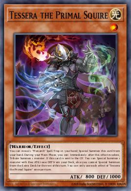 Tessera the Primal Squire — Duelist's Advance EN018