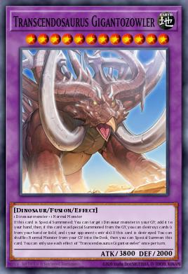 Transcendosaurus Gigantozowler — Wild Survivors EN003