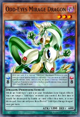 Dragão Miragem de Olhos Anômalos — Legendary Arc-V Decks ENO06