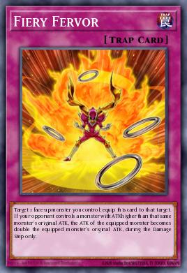 Fiery Fervor — Photon Shockwave Sneak Peek Participation Card EN064