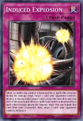 Explosão Induzida — Yu-Gi-Oh! The Dark Side of Dimensions Movie Pack: Gold Edition EN009