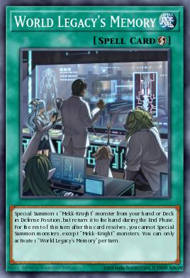 Memória do Legado Mundial — Cybernetic Horizon Special Edition EN061