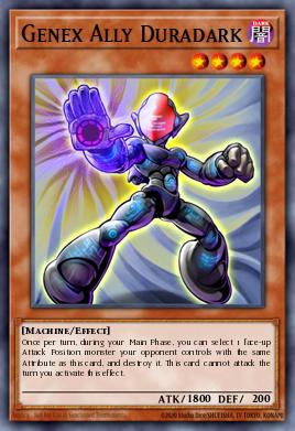 Genex Aliado Duradark — Starstrike Blast Sneak Peek Participation Card EN095