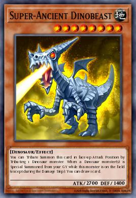 Dinobesta Super Antiga — Dinosmasher's Fury Structure Deck EN007