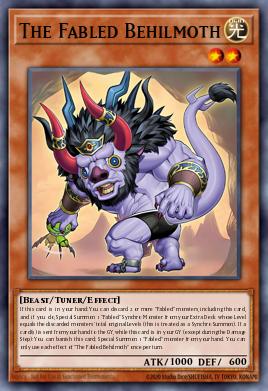 The Fabled Behilmoth — Battles of Legend: Monster Mayhem EN012