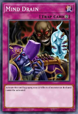 Drenar Mente — Structure Deck: Freezing Chains EN038