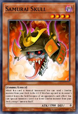 Caveira Samurai — 2018 Mega-Tin Mega Pack EN089