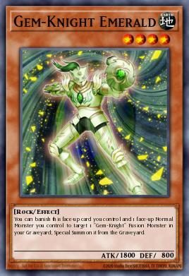 Gem-Knight Emerald — Photon Shockwave Sneak Peek Participation Card EN096