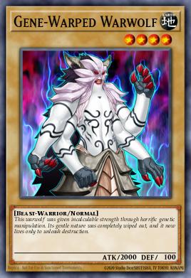 Lobo de Guerra Geneticamente Alterado — Starter Deck: Yuya EN016