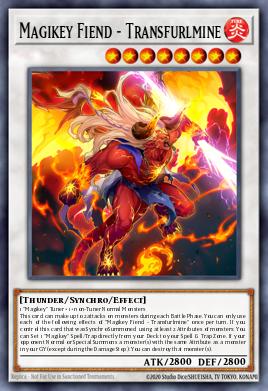 Demônio Magichave - Transfurlmine — Burst of Destiny EN044