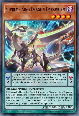Rei Supremo Dragão Wurmescuro — OTS Tournament Pack 23 EN018