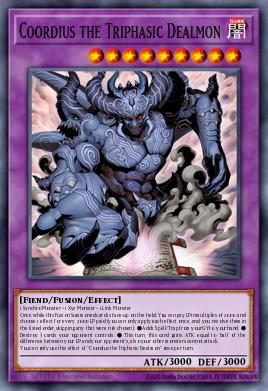 Coordius, o Dealmon Trifásico — Blazing Vortex Premiere! promotional card EN083
