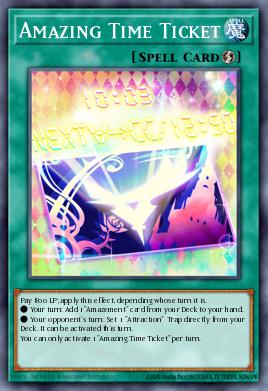 Divertido Bilhete do Tempo — Lightning Overdrive Premiere! promotional card ENSP1