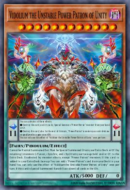 Vidolium the Unstable Power Patron of Unity