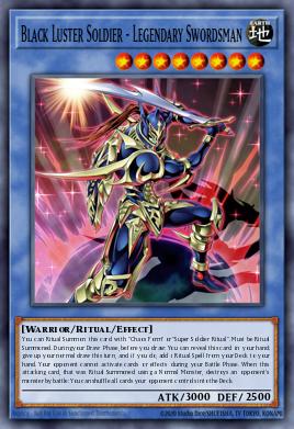 Black Luster Soldier - Legendary Swordsman — Maze of Memories EN011