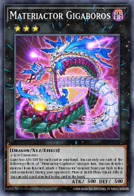Materriator Gigaboros — Blazing Vortex Premiere! promotional card EN084