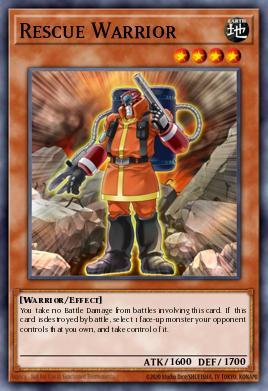Guerreiro de Resgate — Starstrike Blast Sneak Peek Participation Card EN006