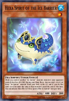 Espírito Hexa da Barreira de Gelo — Structure Deck: Freezing Chains EN004