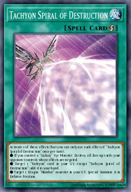 Tachyon Spiral of Destruction — Maze of the Master EN015